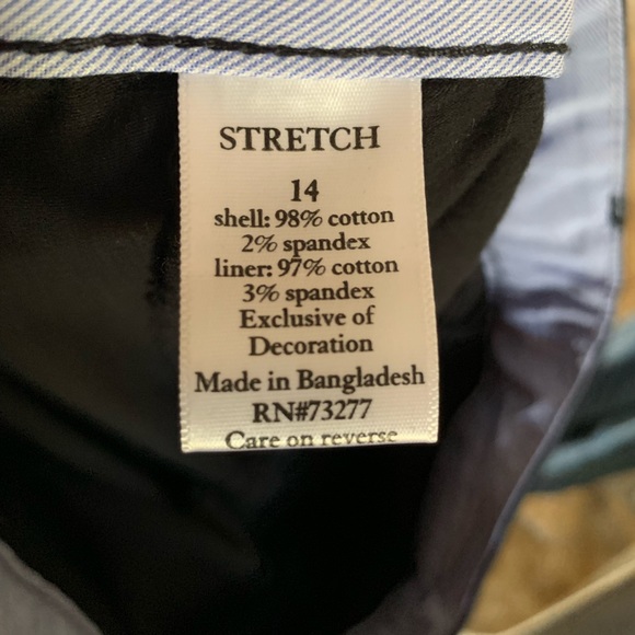 Croft & Barrow  Black Skort Effortless Stretch - Picture 6 of 6